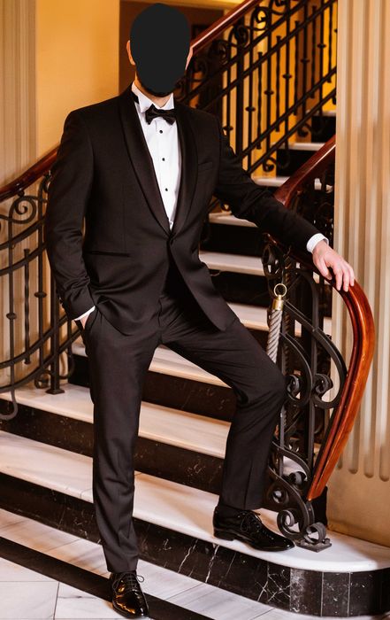 Smoking ślubny Giacomo Conti - cały zestaw