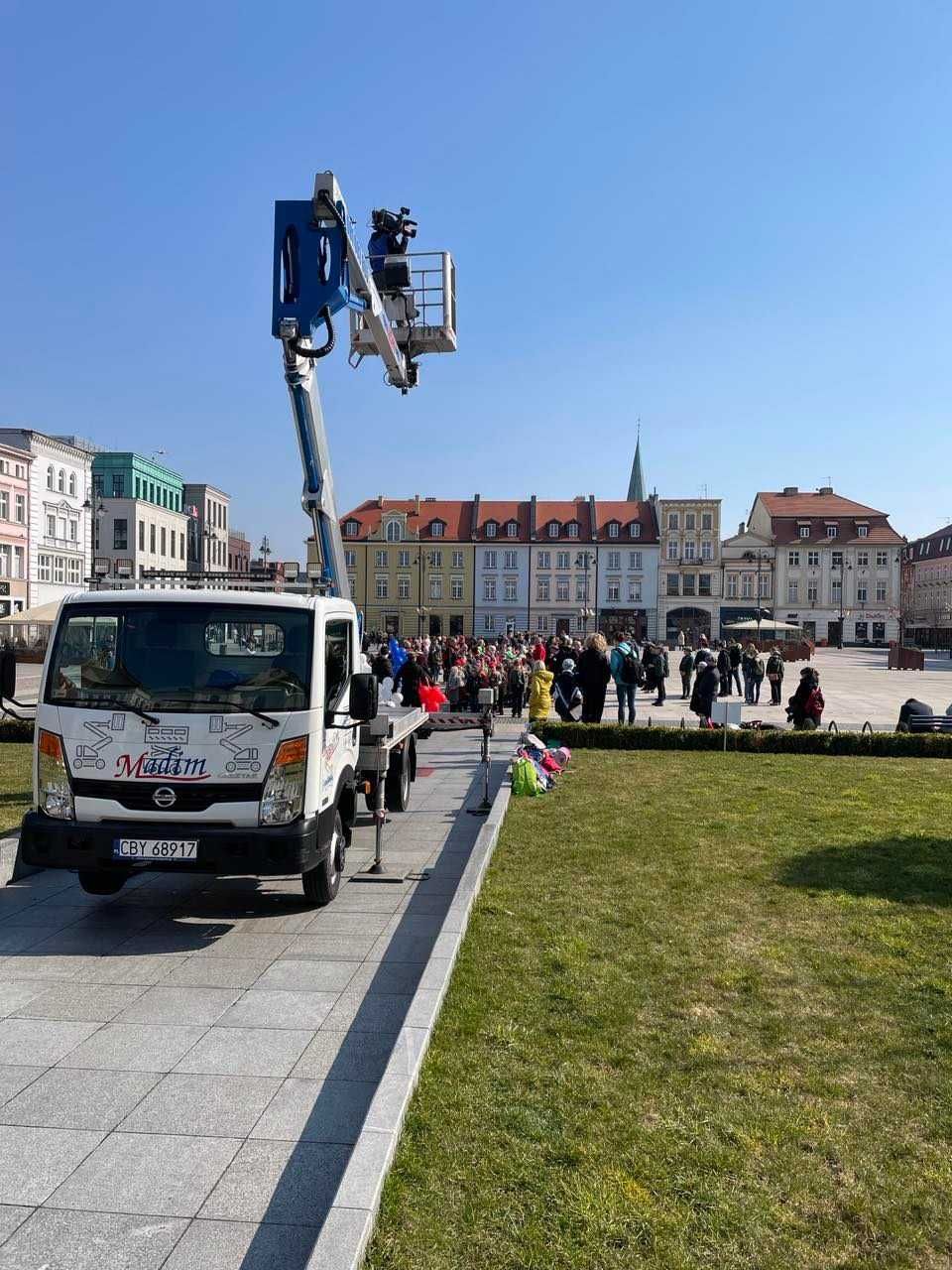 Podnośnik koszowy MULTITEL 25 METRÓW  - Bydgoszcz - 120zł/h