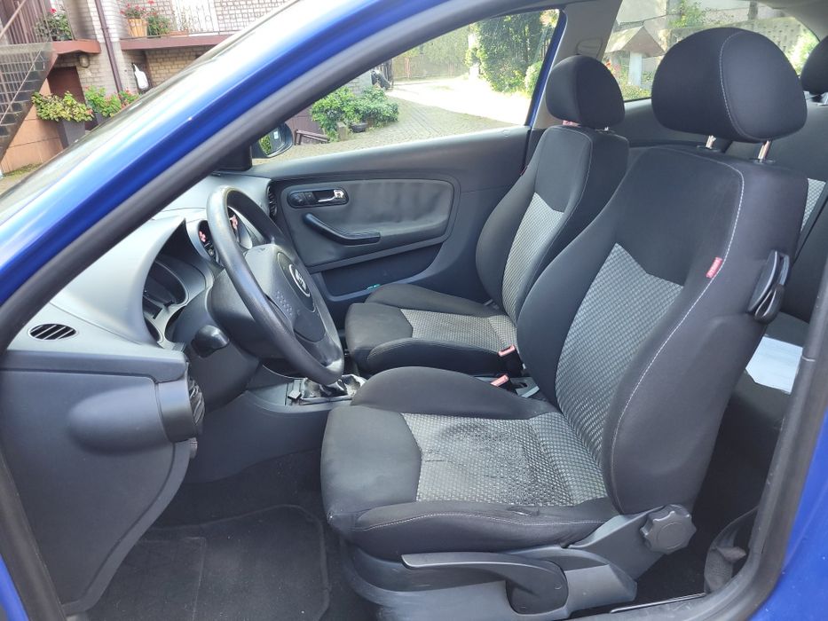 Seat Ibiza 1.4  + LPG, 2004 r. Prywatny właściciel. Dokum. serwis