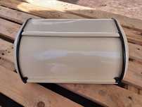 chlebak emaliowany prl stara emalia 36x22x14