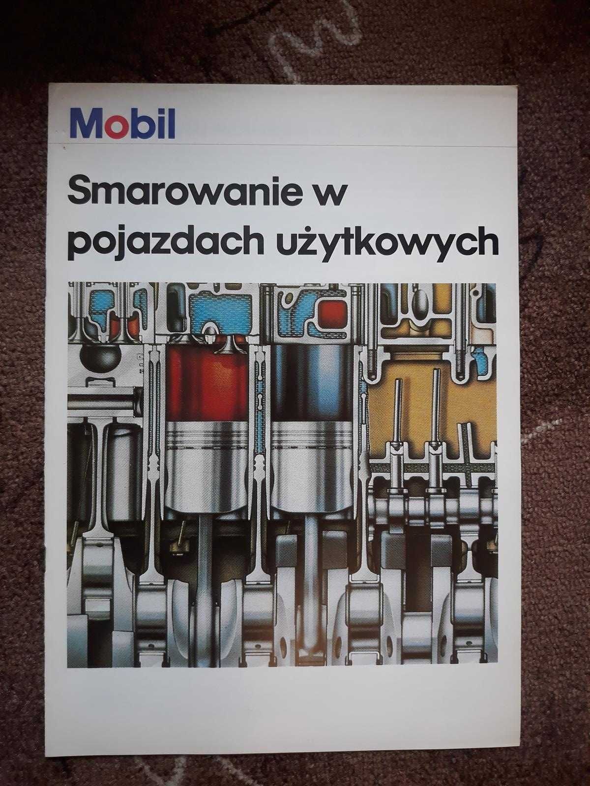 Mobil oil prospekt broszura oleje smary