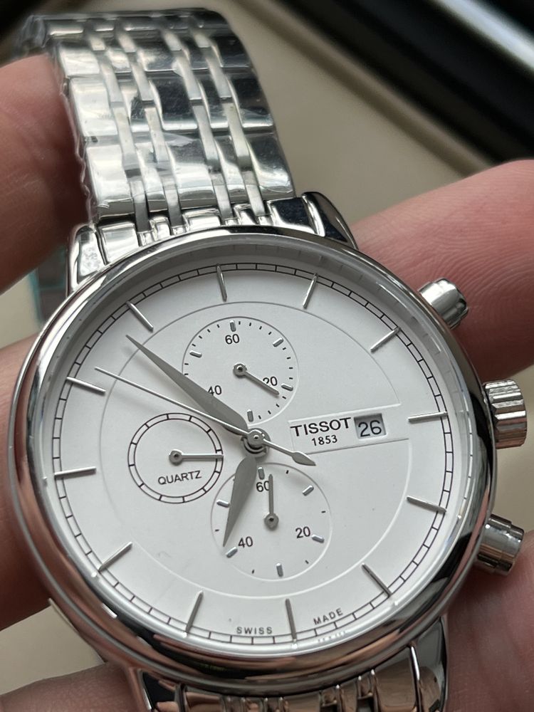 мужские наручные часы Tissot CARSON steel