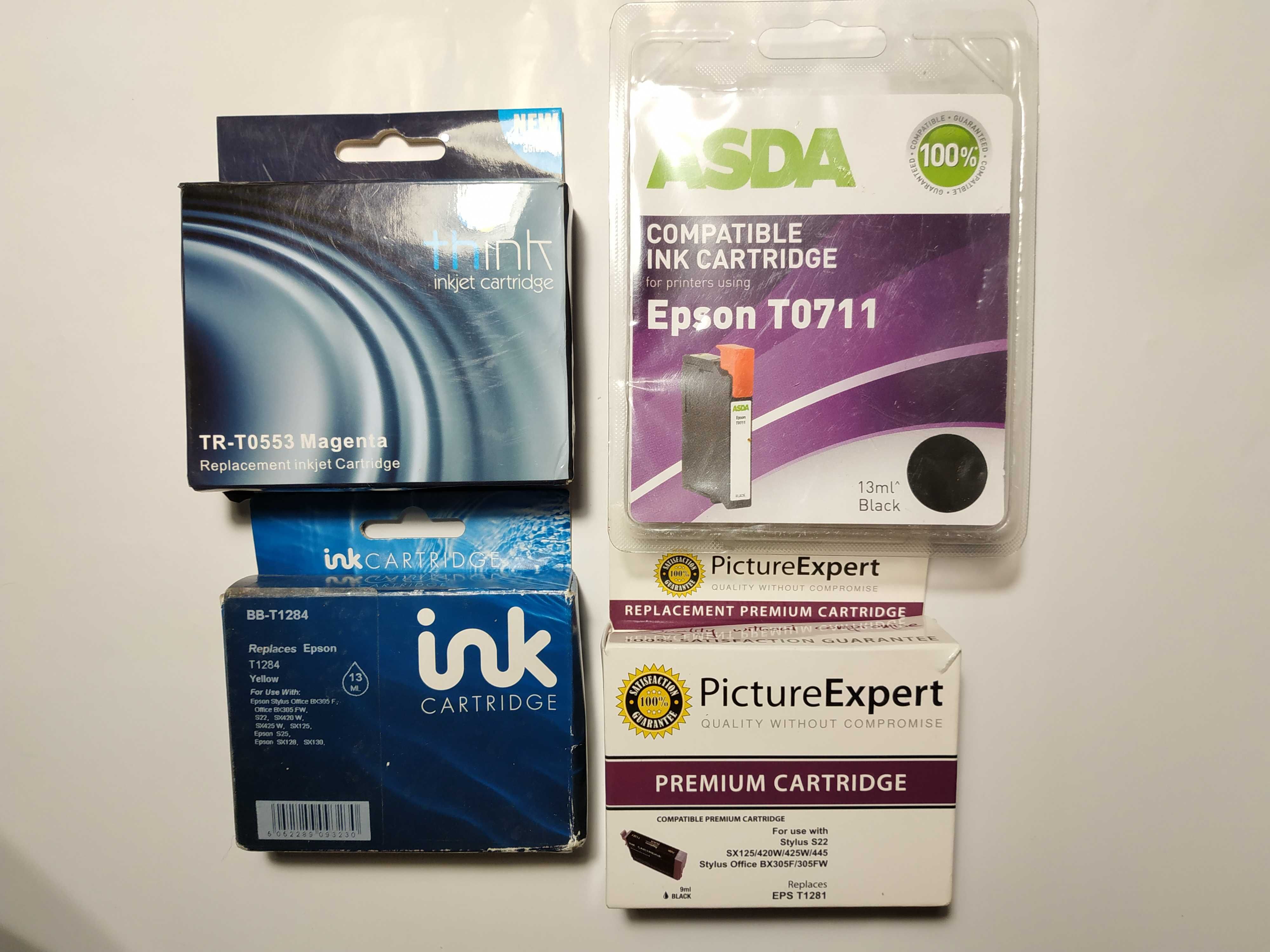 Картриджи Epson, Kodak, HP (скидка при покупке всего)