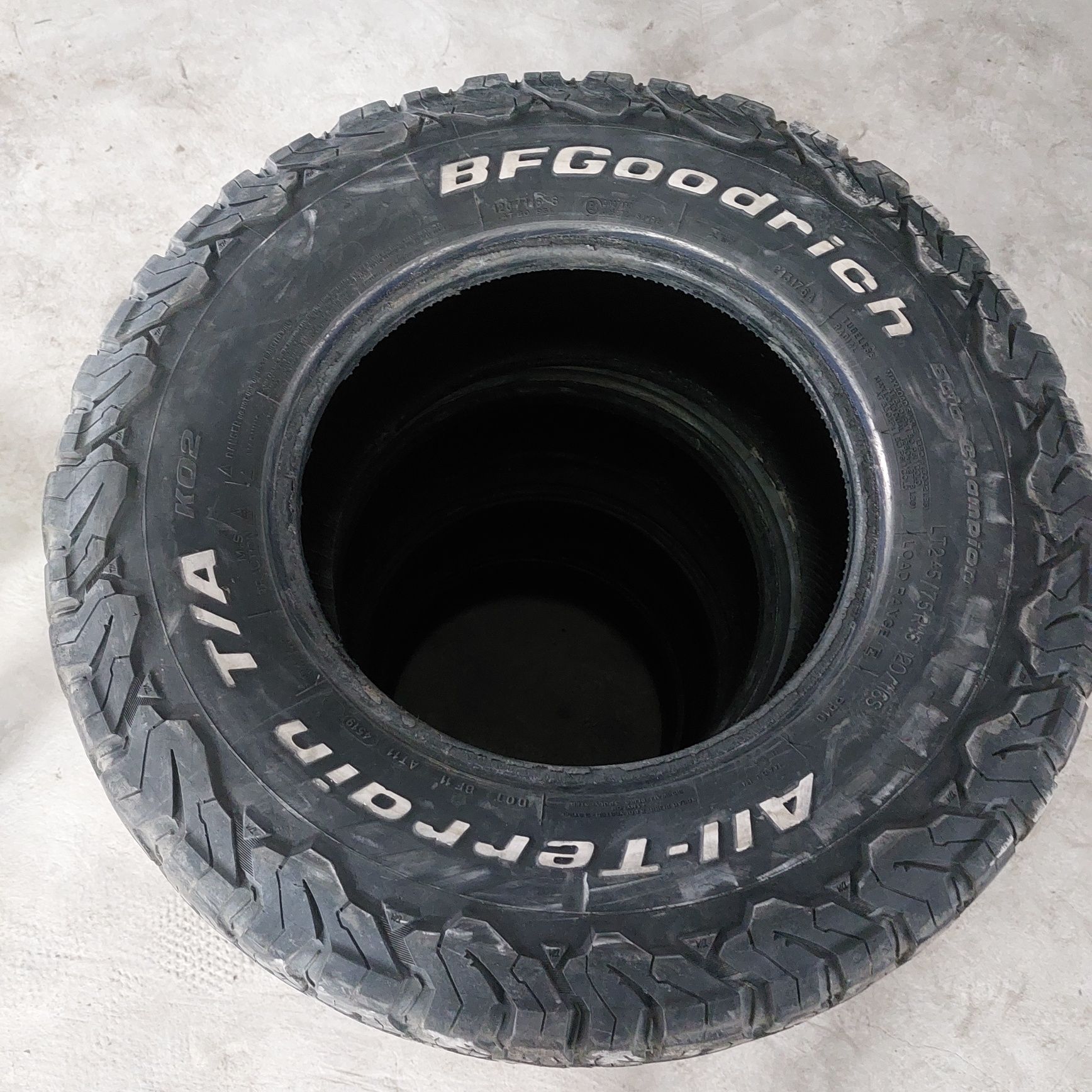 Колеса 245 75 16 шини BFgoodrich 70 резина болотна грязева