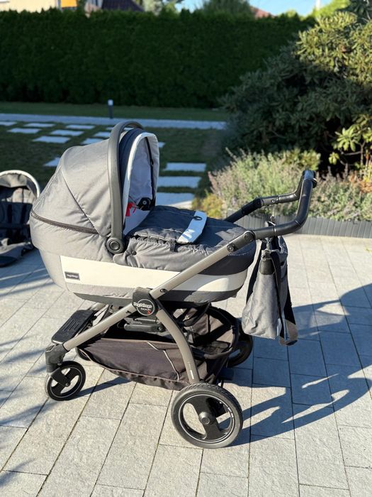 Wózek PegPerego book S (3w1) gondola/wózek/fotelik (+baza do auta)
