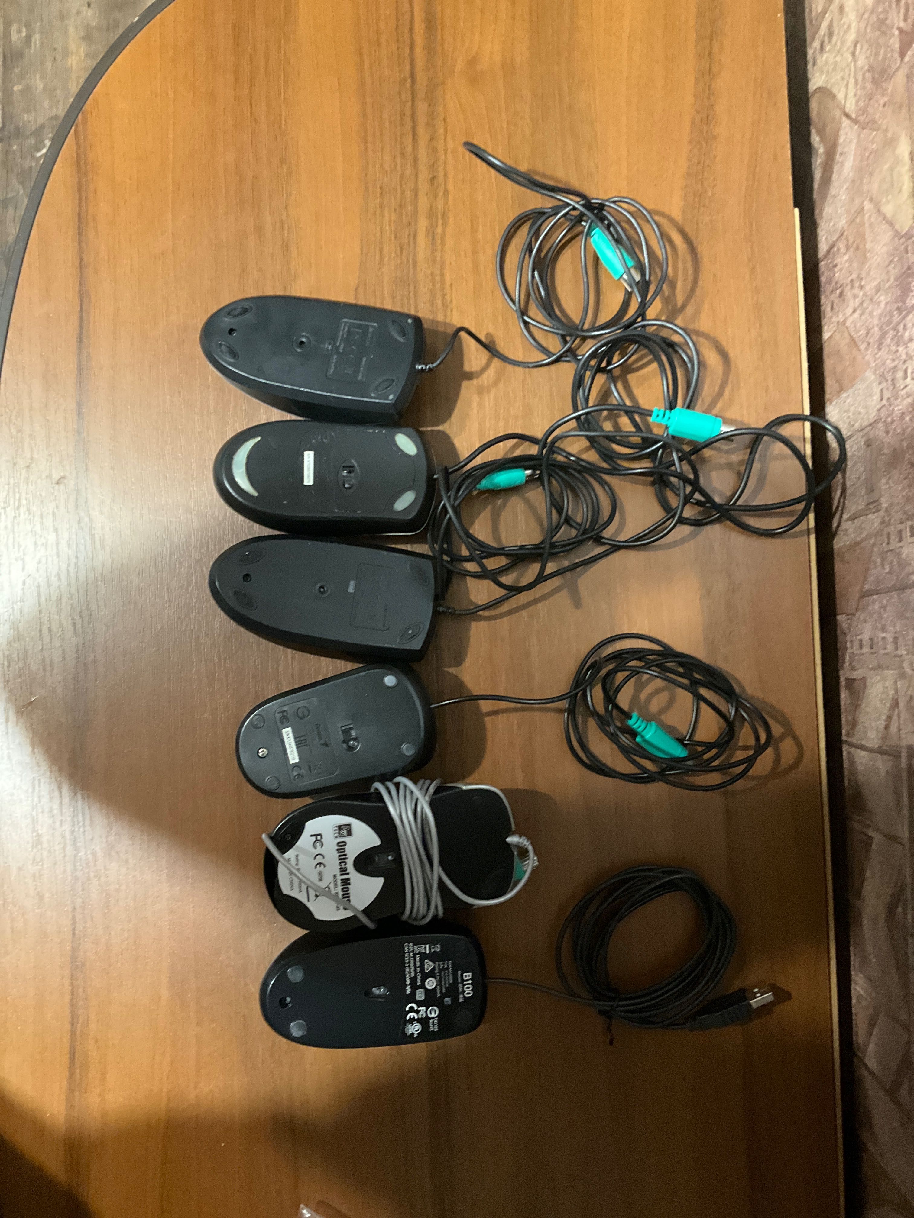 Мышки разные usb и ps2