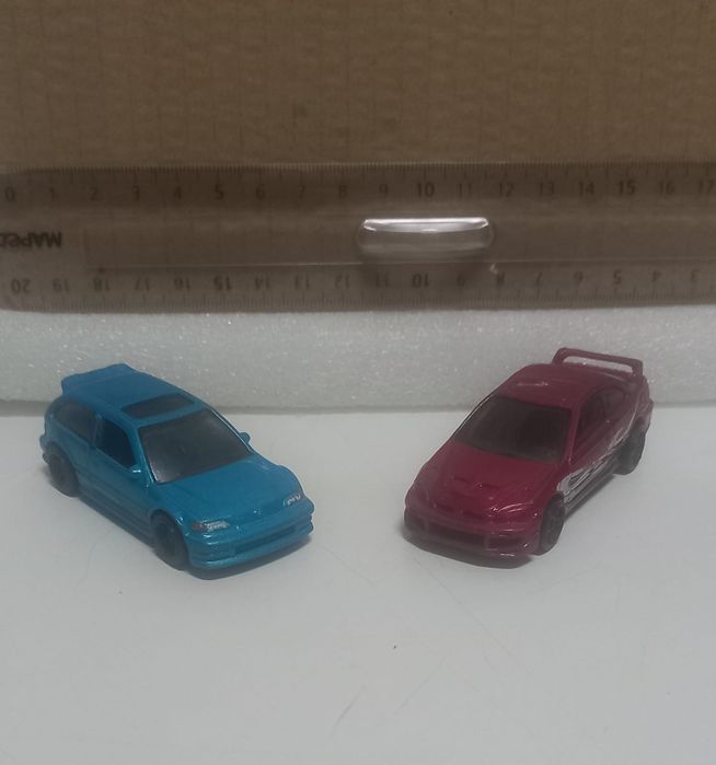Conjunto 2 hondas hot wheels