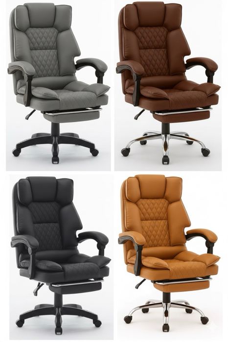 Крісло офісне Diego Comfort Pro (чорне, сіре, коричневе та св.коричн.)