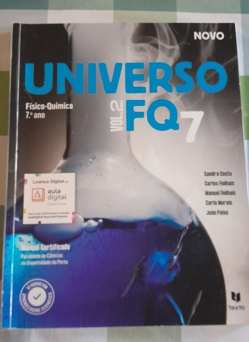 Manuais de físico quimica 7 ano