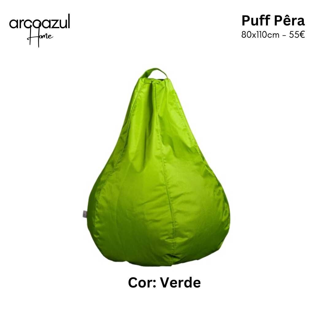 Puff Pêra  Interior e Exterior - 5 Cores By Arcoazul