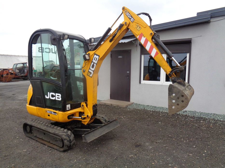 Koparka Minikoparka JCB 8018 łyżka 90cm + łyżka 30 cm