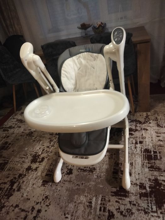 Стілець - гойдалка 3 в 1 Mioobaby Jazz Grey