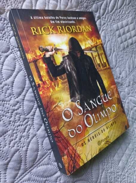 O Sangue do Olimpo; Os heróis do Olimpo 5 -Rick Riordan