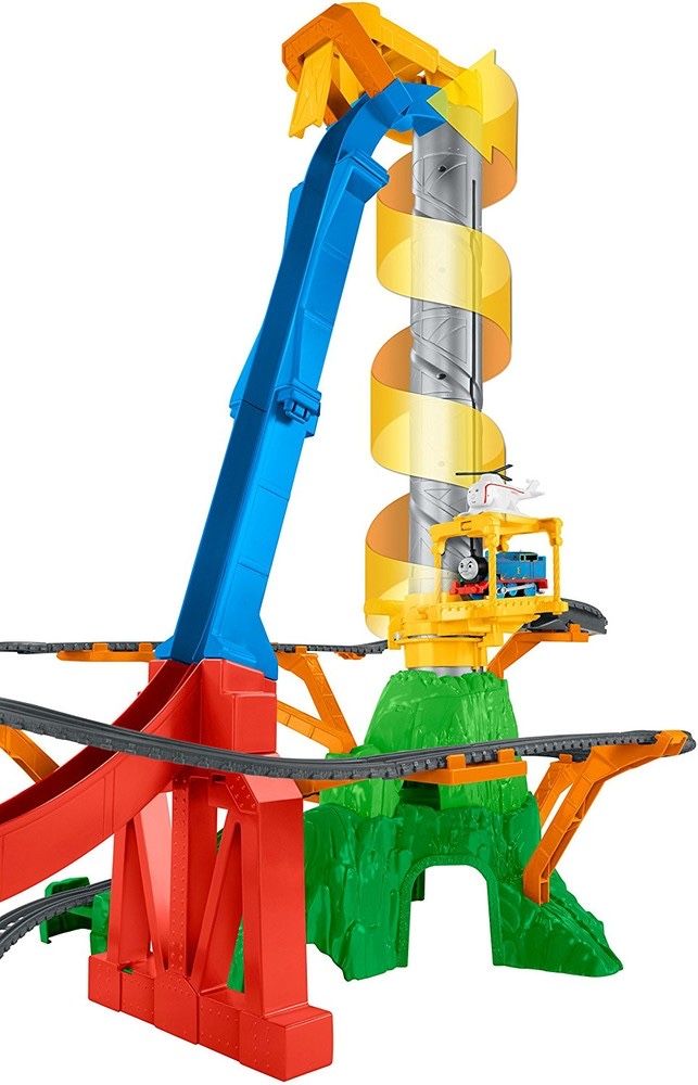 Fisher price залізнична дорога Thomas cтрибок з мосту trackmaster