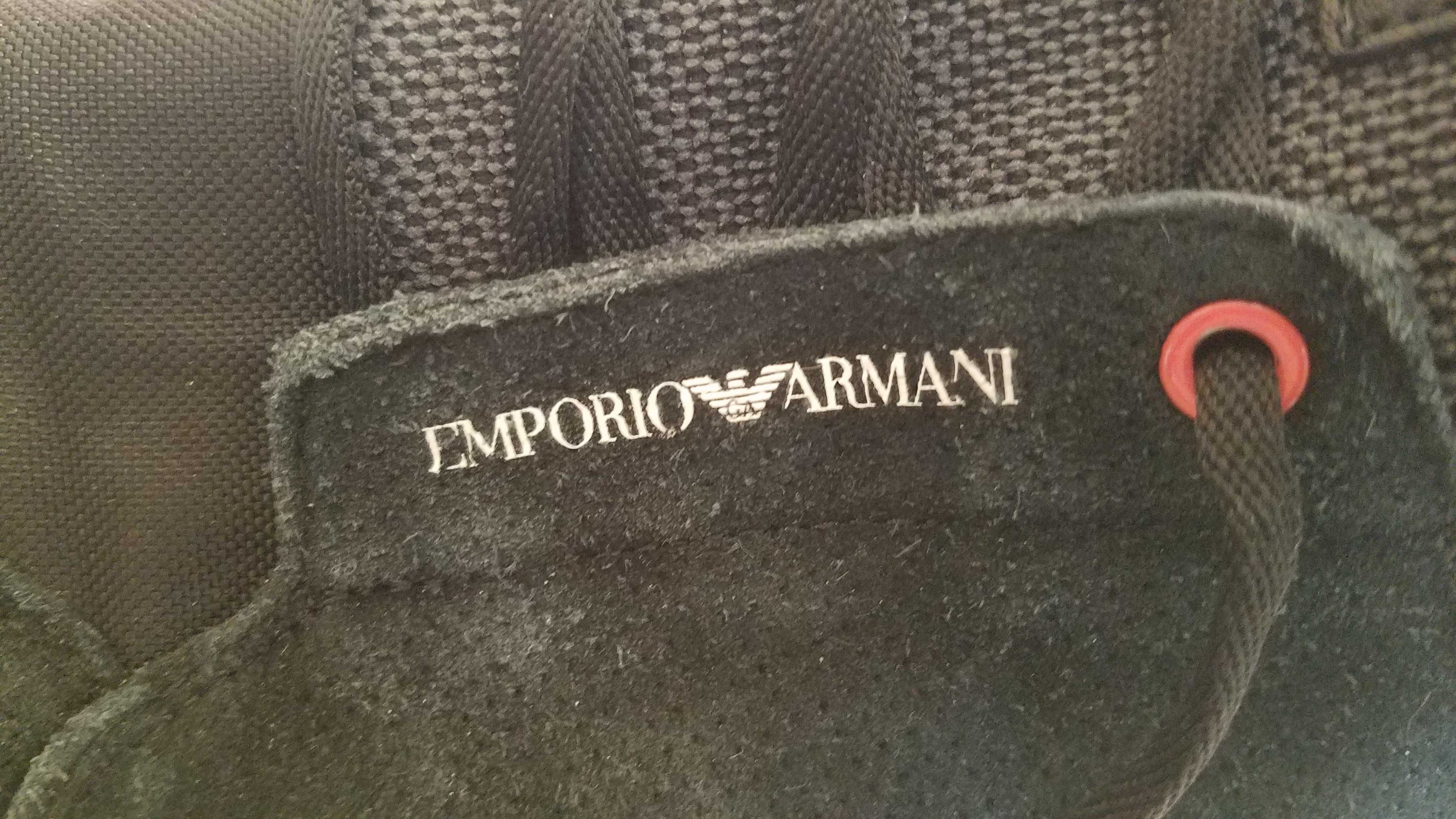 Buty Emporio Armani EUR43 27.7cm Skóra* półbuty skórzane sneakersy GA