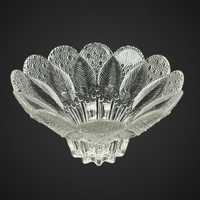 Kryształowy świecznik kwiat Lausitzer Glas Medea B41/41513
