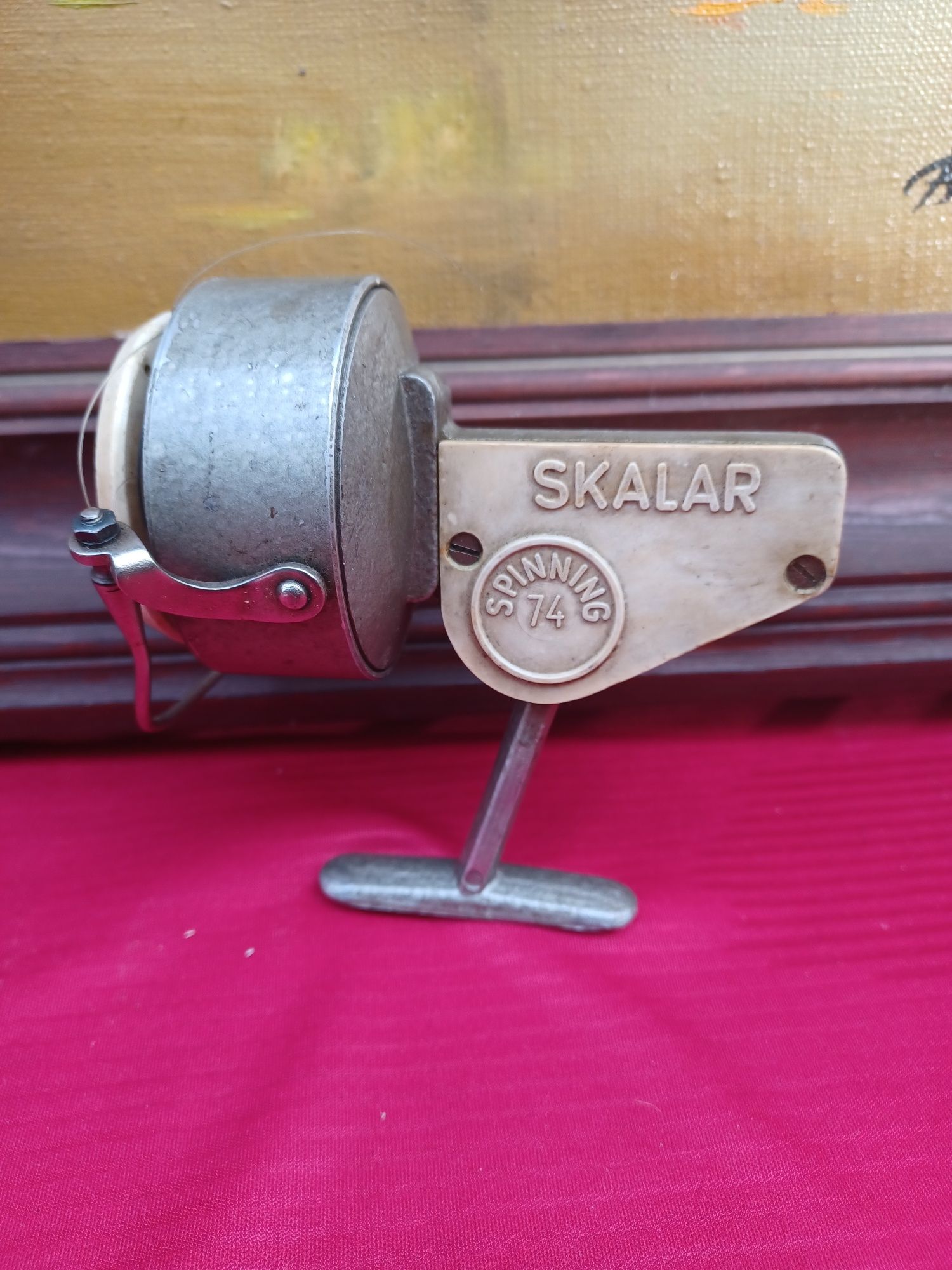Kołowrotek Vintage Skalar Spining 74 PRL kolekcjonerski