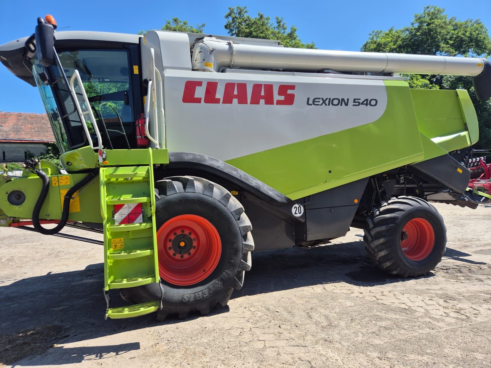 Claas lexion 540 V660 CAT