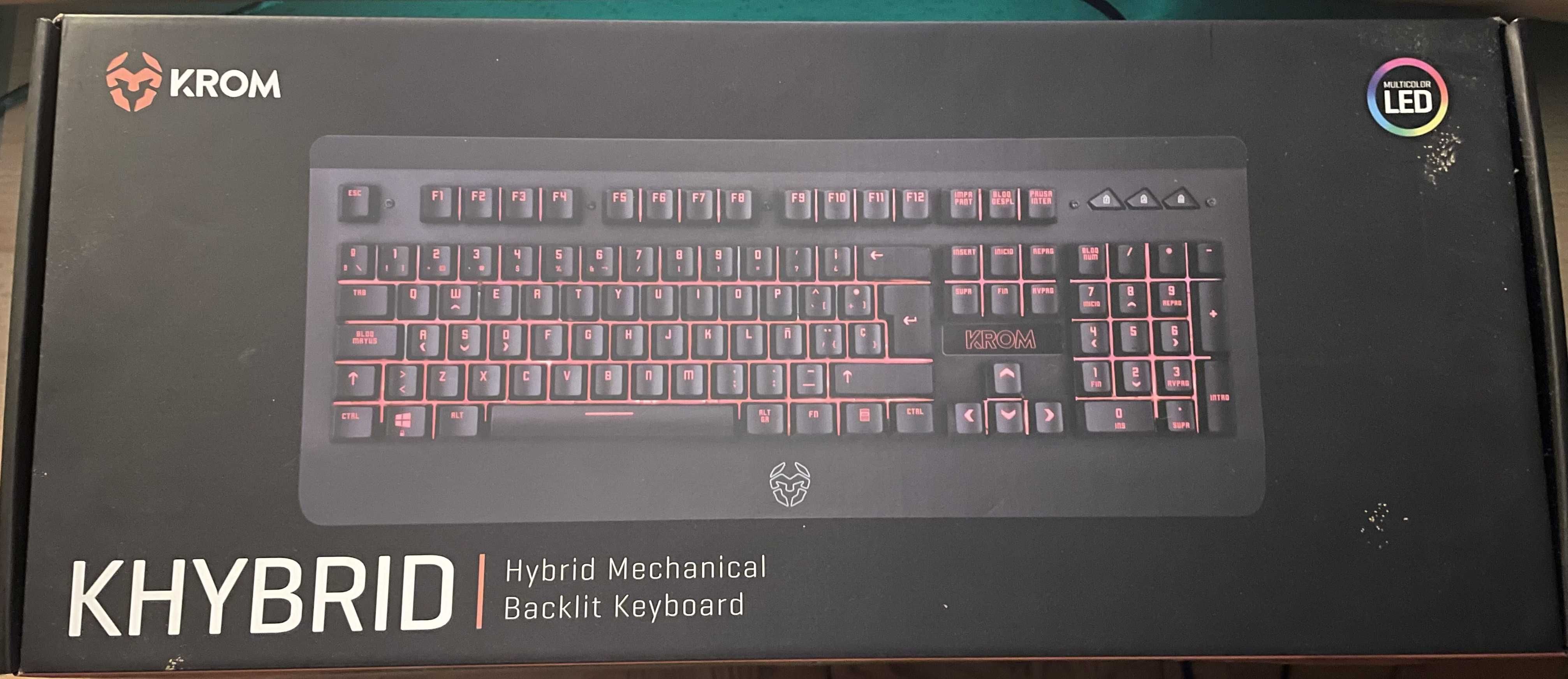 Teclado Krom Khybrid - Excelentes Condições