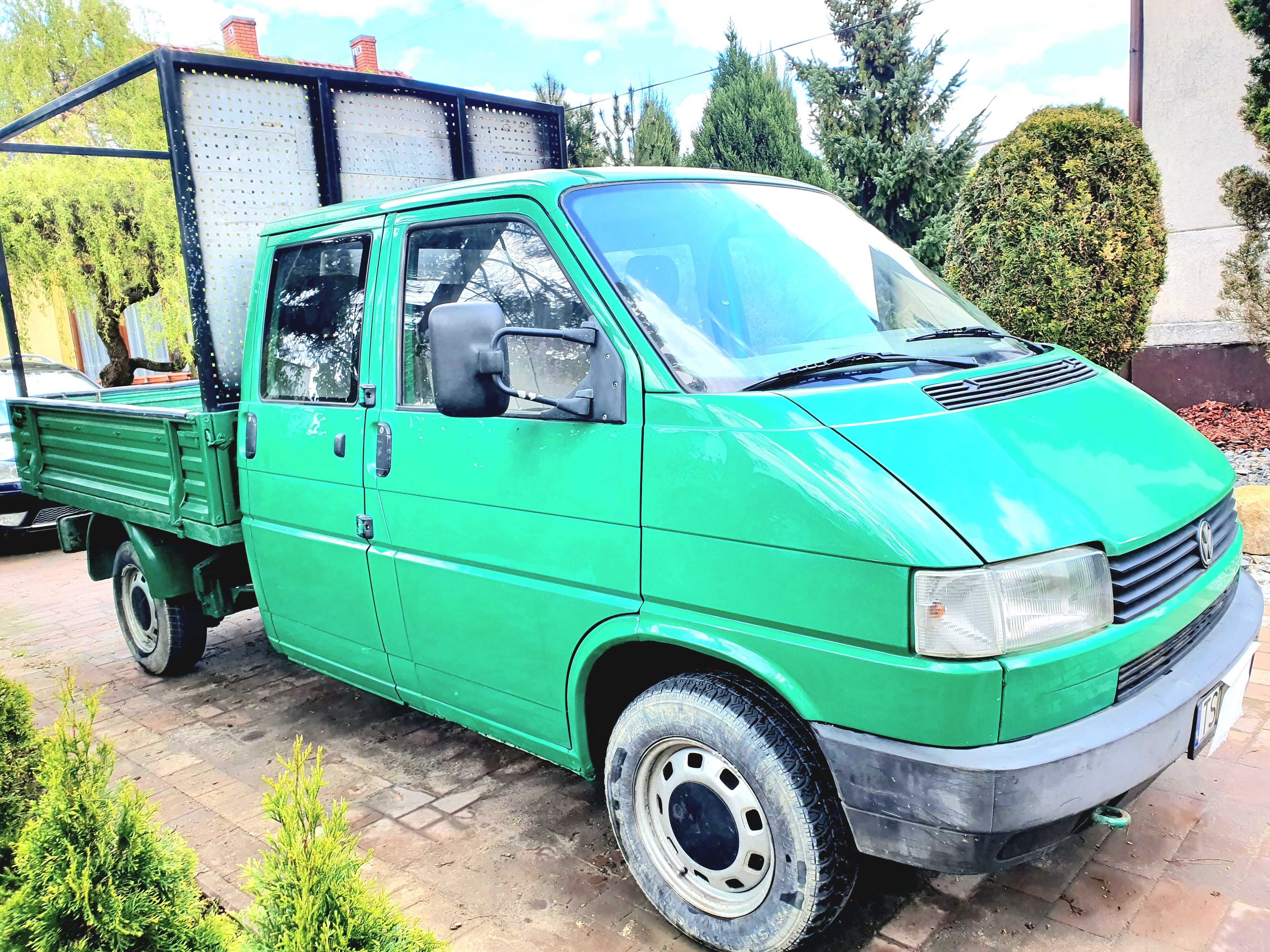 VW Transporter T-4 Doka Brygadówka Skrzynia - Paka