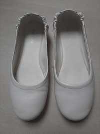 Balerinki, buciki Graceland 32 Białe