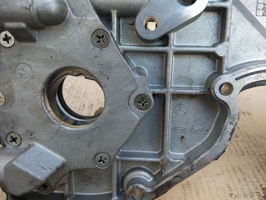 Kia Cerato 1.5 дизель 2004-2008 передняя нижняя крышка двигателя