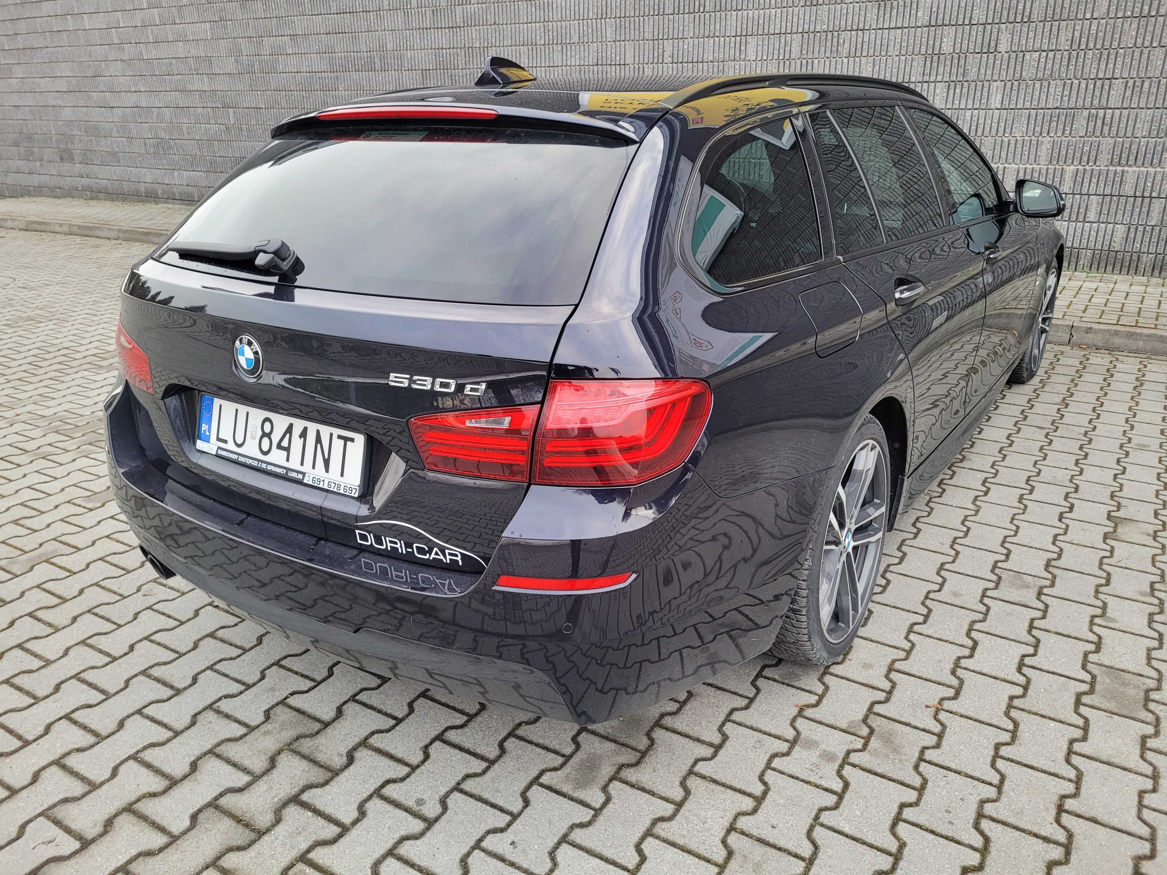 Wypożyczalnia z OC sprawcy BMW 530D sdrive F11 3.0 258KM