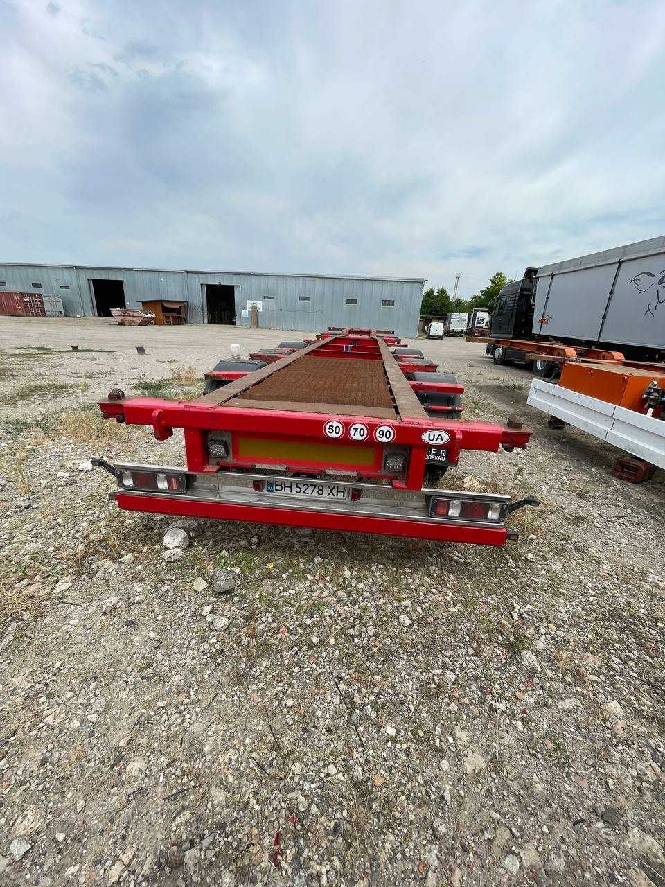 Напівпричіп контейнеровоз HFR SB24 2005 р.
