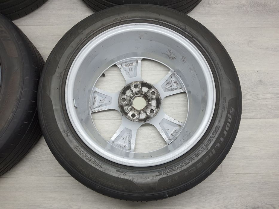 Диски р16 5/114.3 Hyundai,Kia,Mitsubishi з гумою Continental 205/55/16