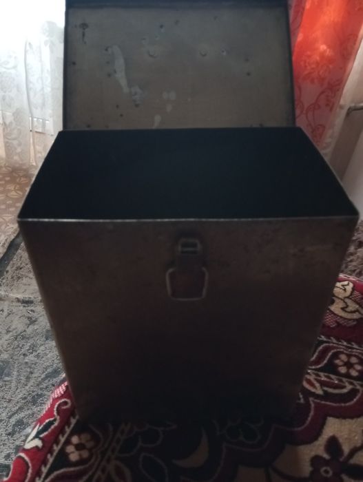 Зимний рыболовный ящик   металлич.