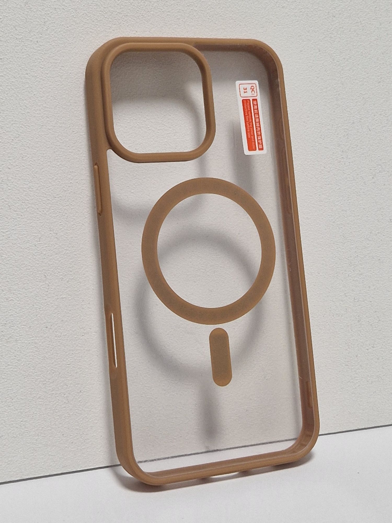 Acrylic Color Magsafe Case do Iphone 16 Pro Max tytan