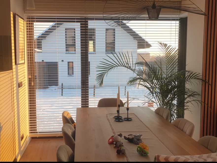 Żaluzje bambusowe białe 50mm
