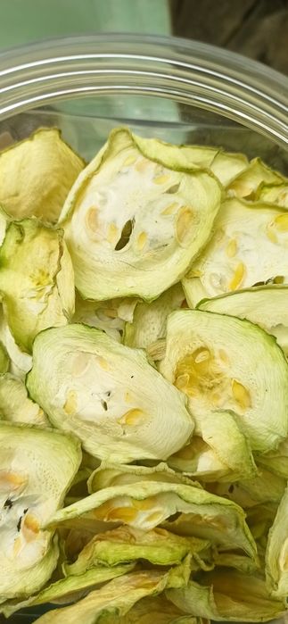 Сушені кабачкові слайси 90 грн