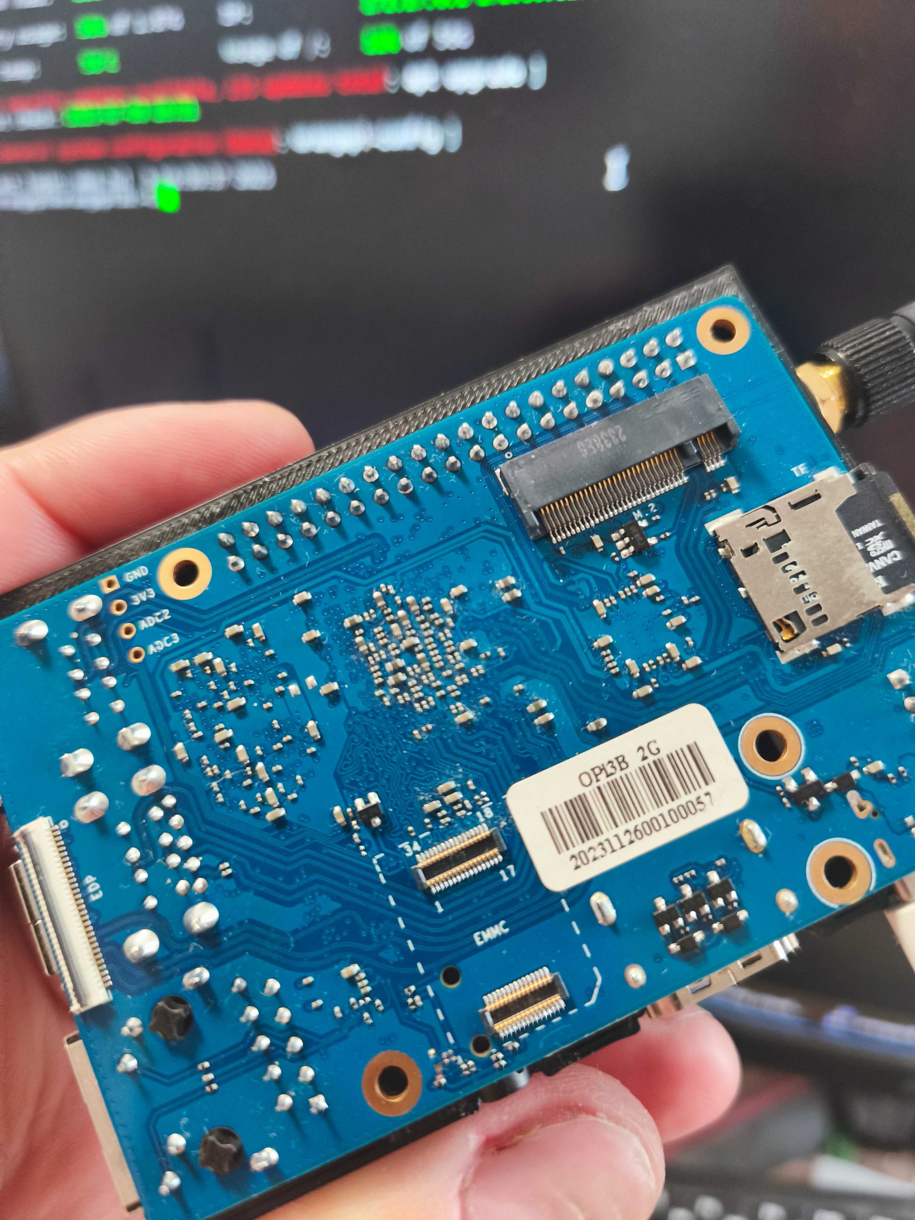 Orange Pi 3B 2 RAM DDR4 RK3566 + корпус
