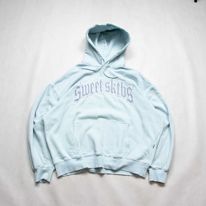 Sweet SKTBS boxy bluza M/L mega szeroka błękitna
