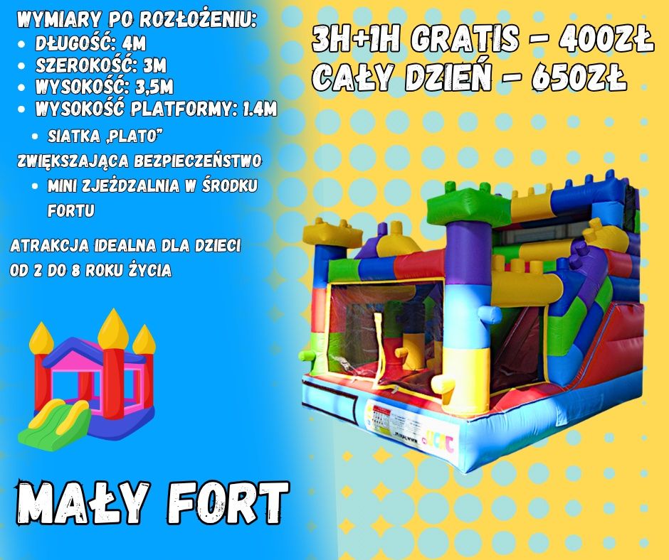 Zamki Dmuchane wynajem - radość dzieci,spokój rodziców;)