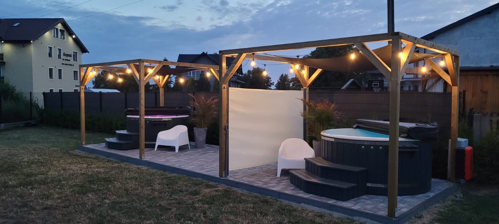 BOHEMA DOMKI letniskowe z balią/jacuzzi Chłapowo/Władysławowo