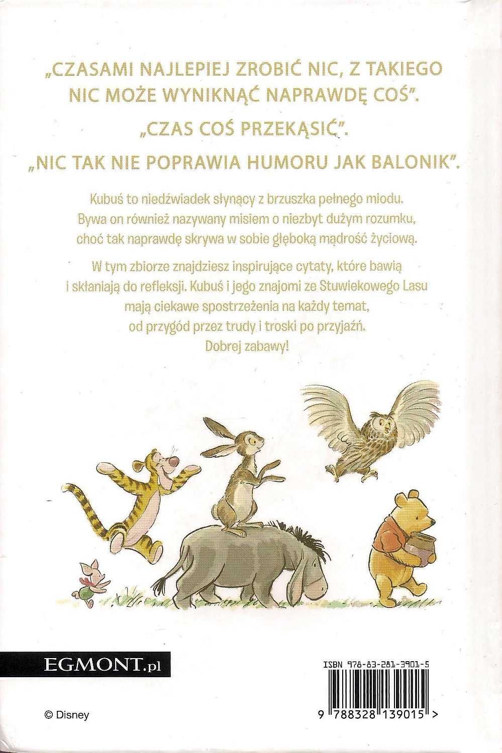 Disney - Kubuś i Przyjaciele - Mała Księga Mądrości Kubusia - stan BDB
