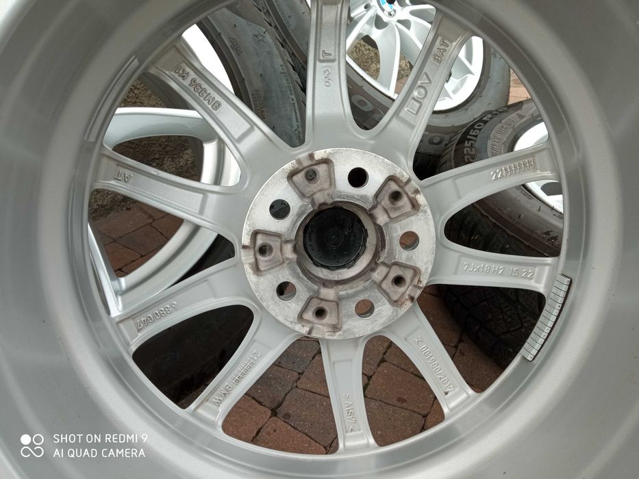 Koła 18 Jak Nowe BMW Audi VW Skoda 225/60 R18 Zima