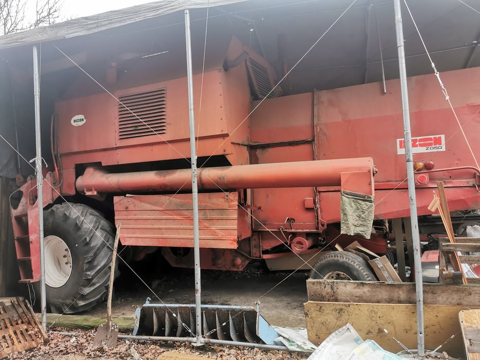 Bizon rekord Z058 - zamiana na traktor