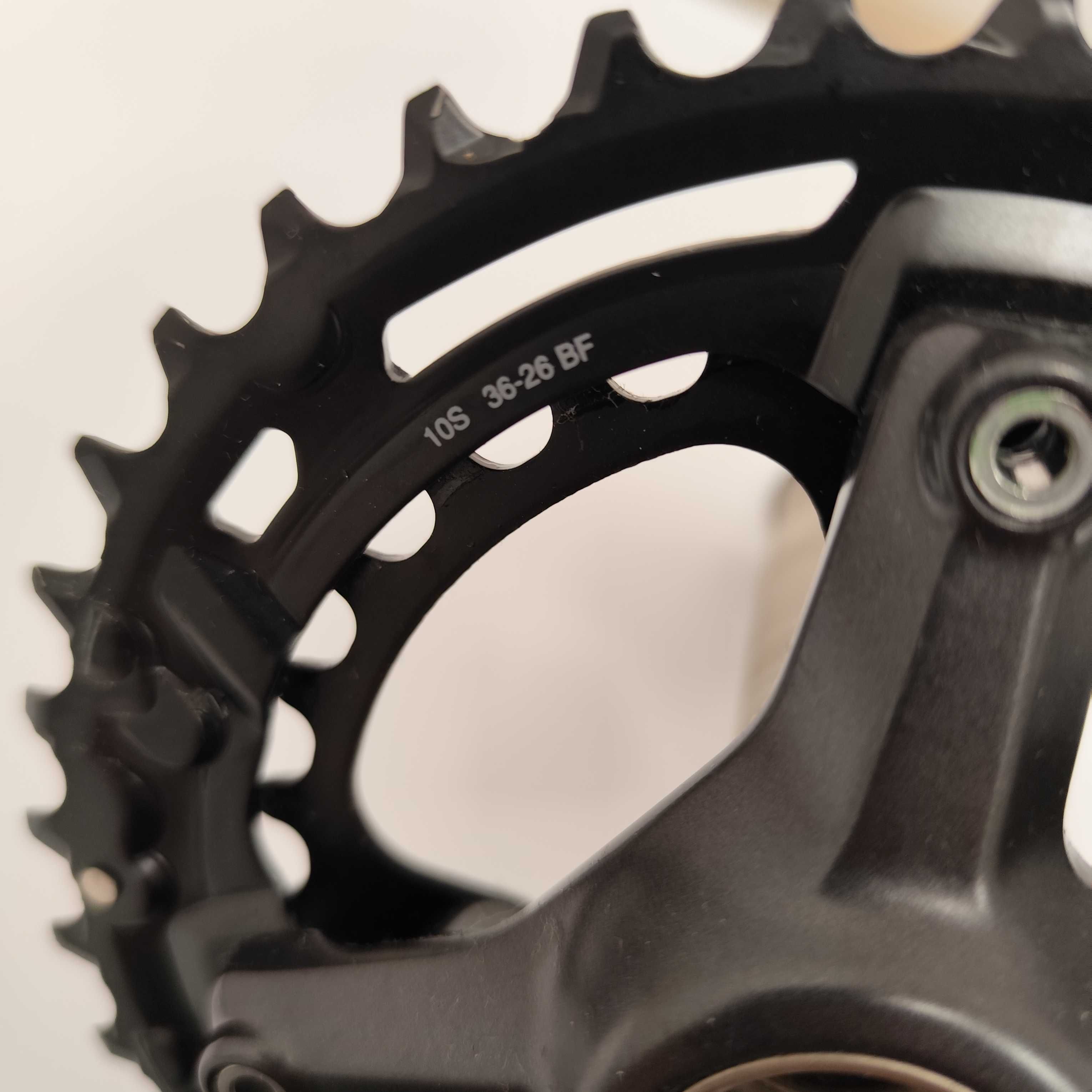 Mechanizm korbowy Shimano DEORE FC-M4100-2, 10rz 36-26