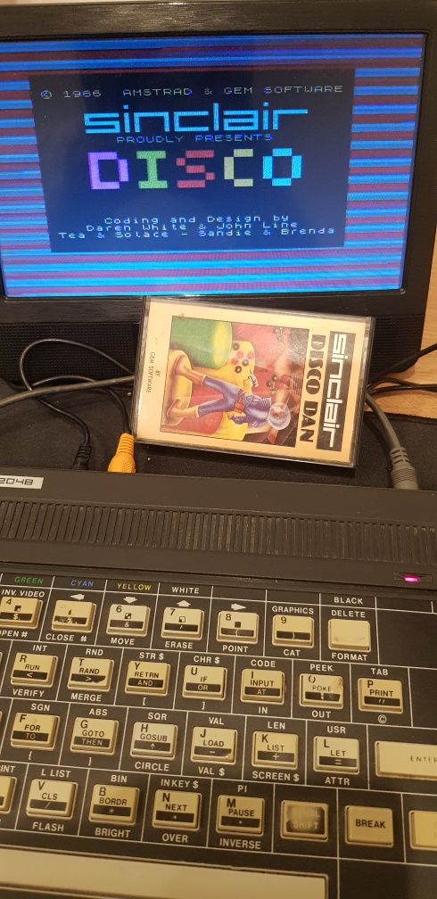 Timex Computer 2048 spectrum