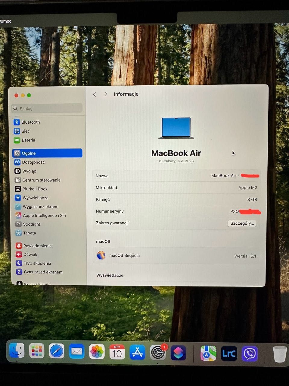 MacBook Air 15” (2023) M2 / 8GB RAM / 512GB SSD