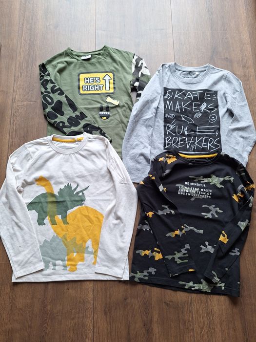 Nowe bluzy chlopiece rozm. 128/134