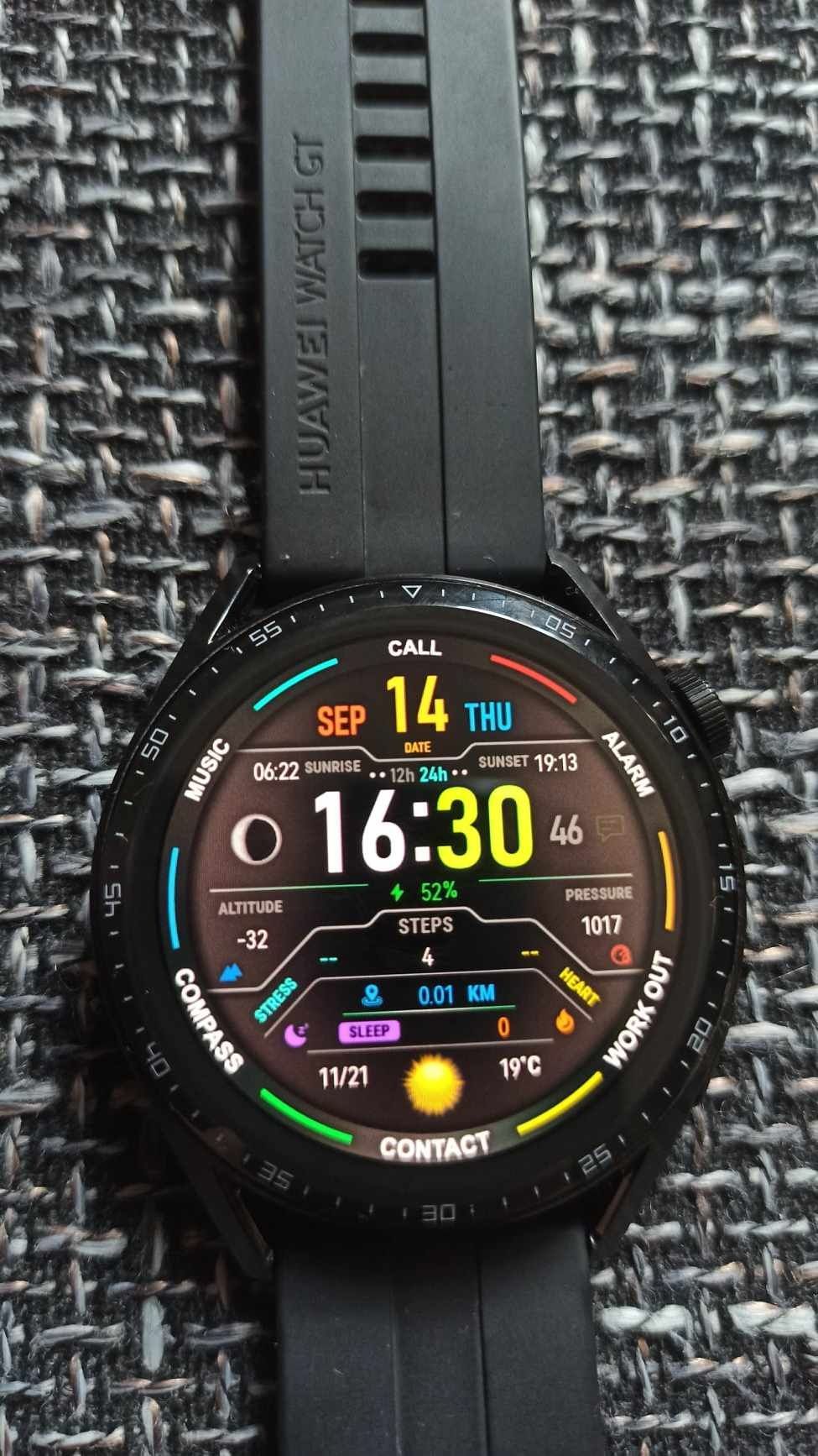 SmartWatch Huawei Watch GT 3 Active 46mm - Czarny