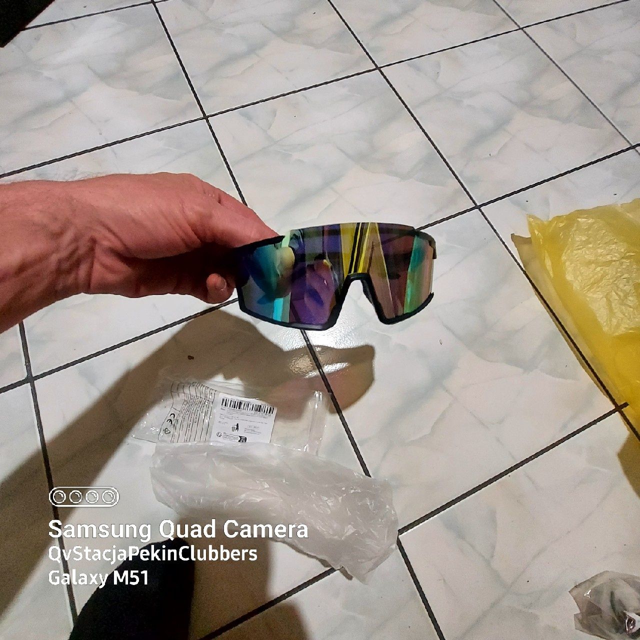 Okulary rowerowe SCVCN UV400 Vision TR-90 GREEN