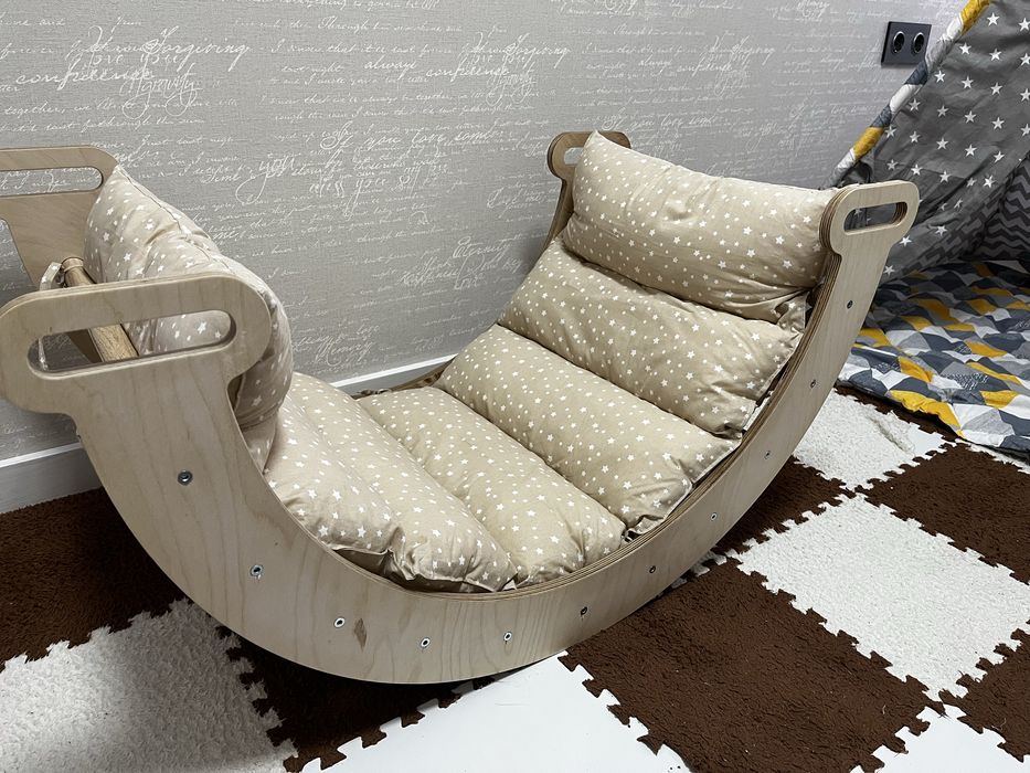 Дитячий балансир/гойдалка/драбина