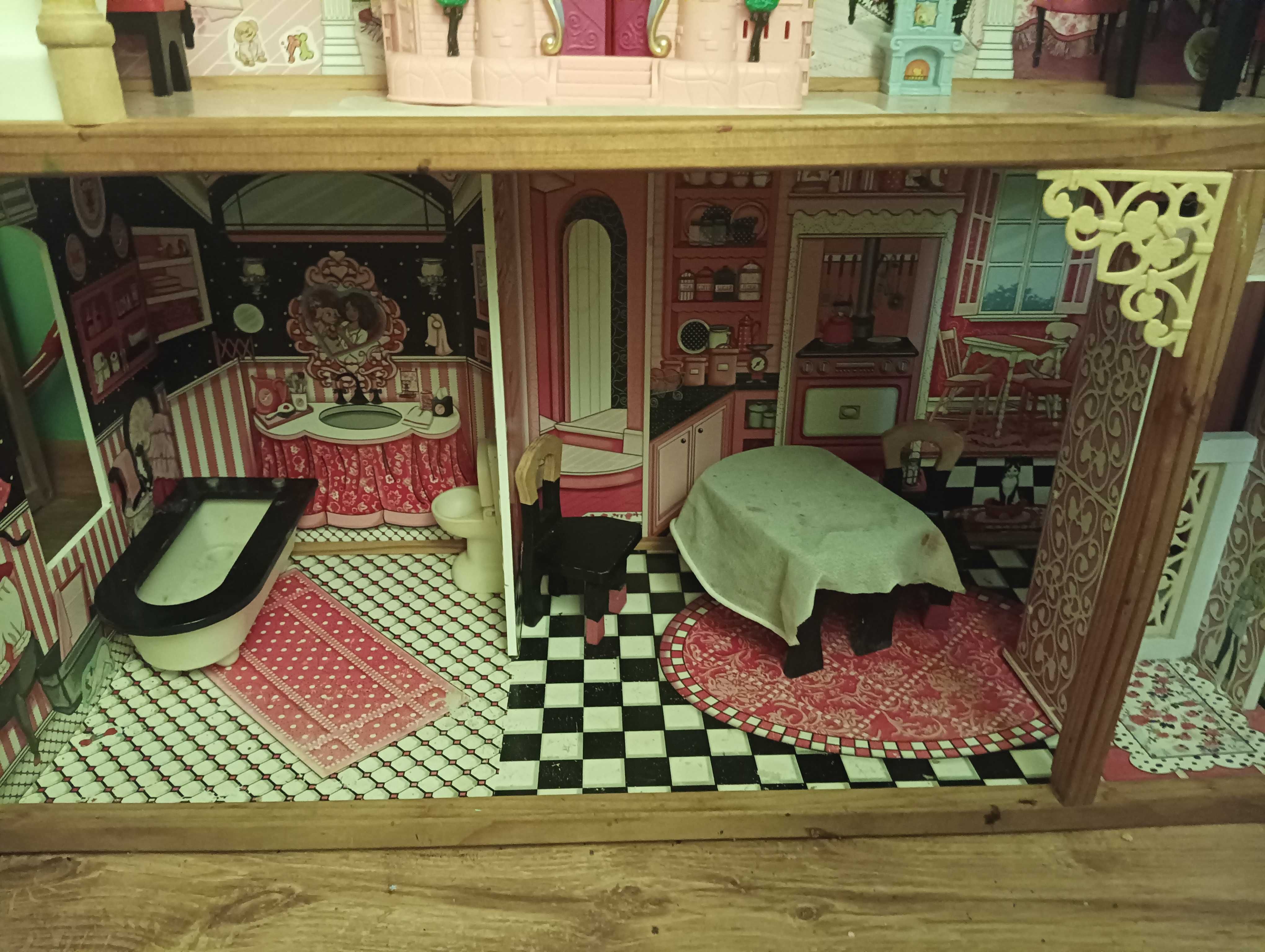 Domek dla lalek barbie
