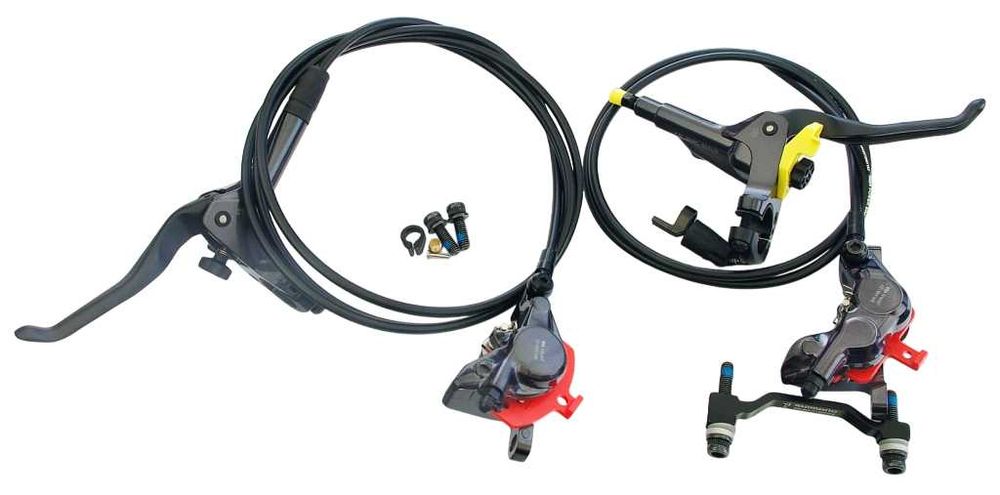 Hamulce Shimano Deore XT BR-M8120/BR-M8100 + BL-T8100 TREKKING, NOWE