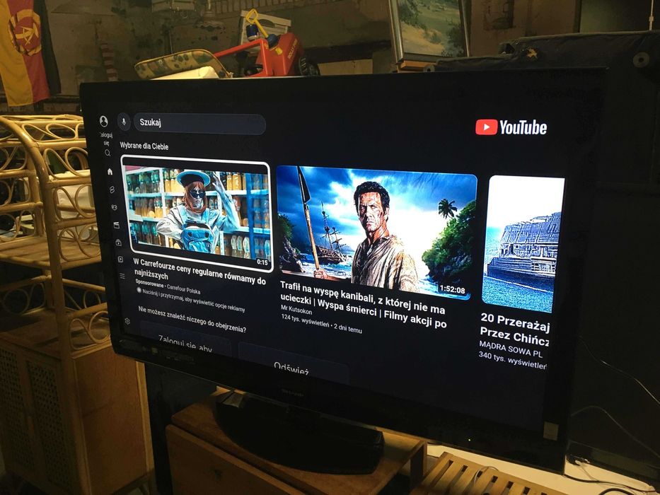 Telewizor 52 cale Android box Smart TV WiFi Netflix